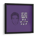 Ross quote | Cuadro decorativo de Canvas Lab