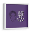 Ross quote | Cuadro decorativo de Canvas Lab