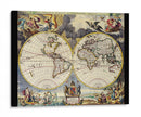 El mundo en la antigüedad | Cuadro decorativo de Canvas Lab