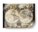 El mundo en la antigüedad | Cuadro decorativo de Canvas Lab