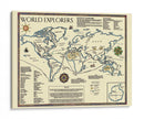 Explorers of the world | Cuadro decorativo de Canvas Lab
