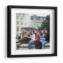 Friends by the fountain | Cuadro decorativo de Canvas Lab