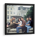 Friends by the fountain | Cuadro decorativo de Canvas Lab