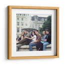 Friends by the fountain | Cuadro decorativo de Canvas Lab