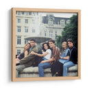 Friends by the fountain | Cuadro decorativo de Canvas Lab