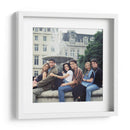 Friends by the fountain | Cuadro decorativo de Canvas Lab