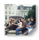 Friends by the fountain | Cuadro decorativo de Canvas Lab