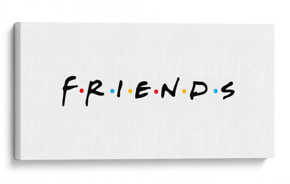 Friends logo | Cuadro decorativo de Canvas Lab