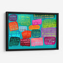 Friends - Various quotes | Cuadro decorativo de Canvas Lab