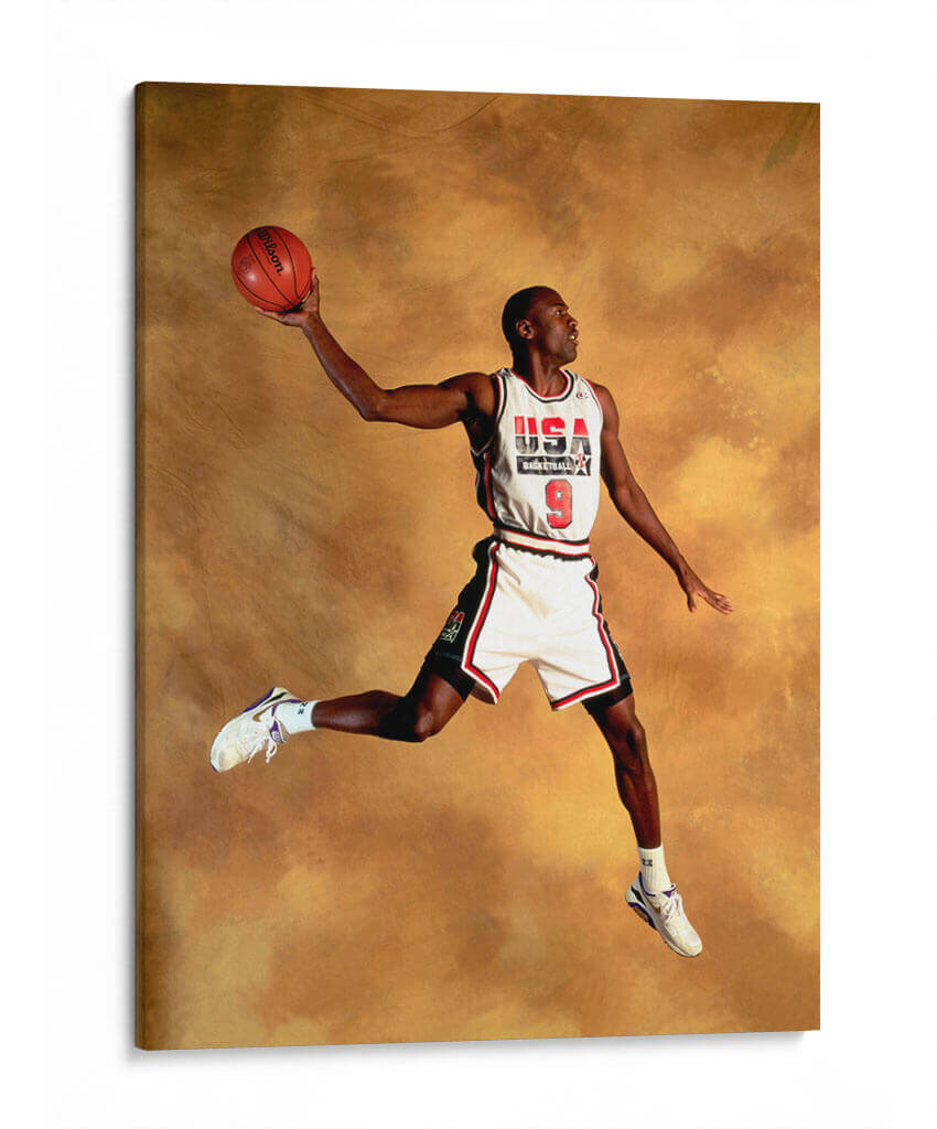 Glam dunk shot | Cuadro decorativo de Canvas Lab