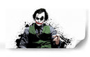 Joker inkblots | Cuadro decorativo de Canvas Lab