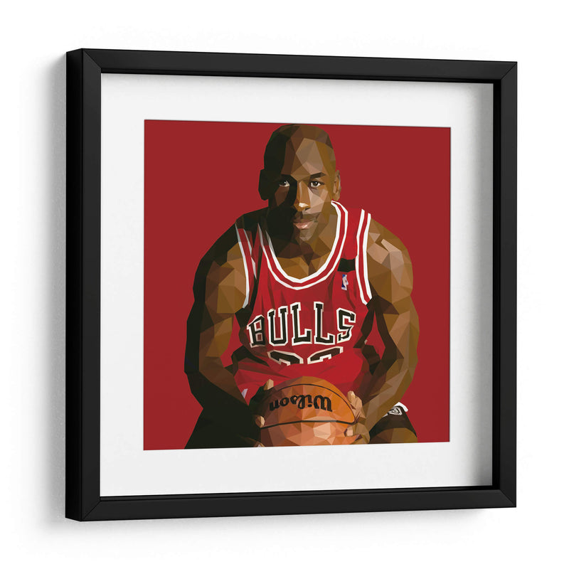 Jordan geométrico | Cuadro decorativo de Canvas Lab