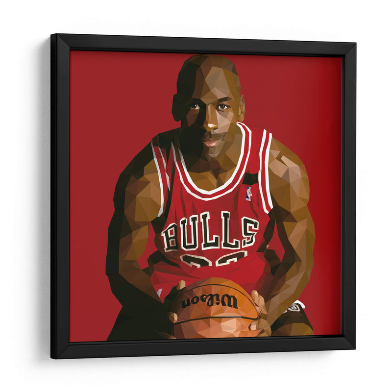 Jordan geométrico | Cuadro decorativo de Canvas Lab