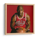 Jordan geométrico | Cuadro decorativo de Canvas Lab