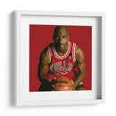 Jordan geométrico | Cuadro decorativo de Canvas Lab