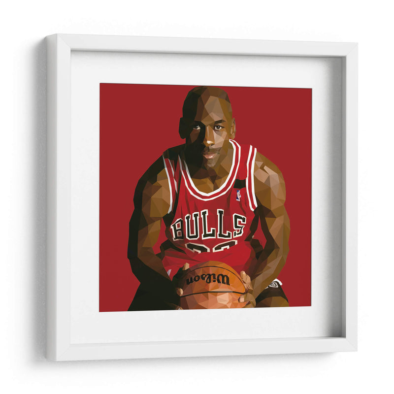 Jordan geométrico | Cuadro decorativo de Canvas Lab