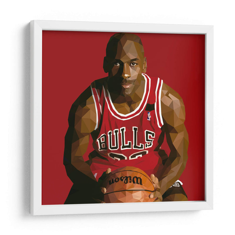 Jordan geométrico | Cuadro decorativo de Canvas Lab