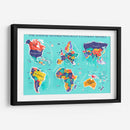 Literal translation of country names | Cuadro decorativo de Canvas Lab