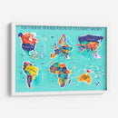 Literal translation of country names | Cuadro decorativo de Canvas Lab