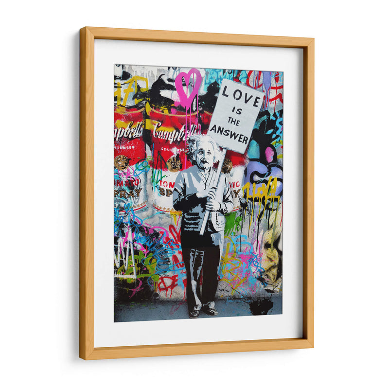Love is the Answer - Mr. Brainwash | Cuadro decorativo de Canvas Lab