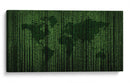 El mundo en la mátrix | Cuadro decorativo de Canvas Lab