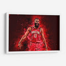 James Harden Rockets aura | Cuadro decorativo de Canvas Lab