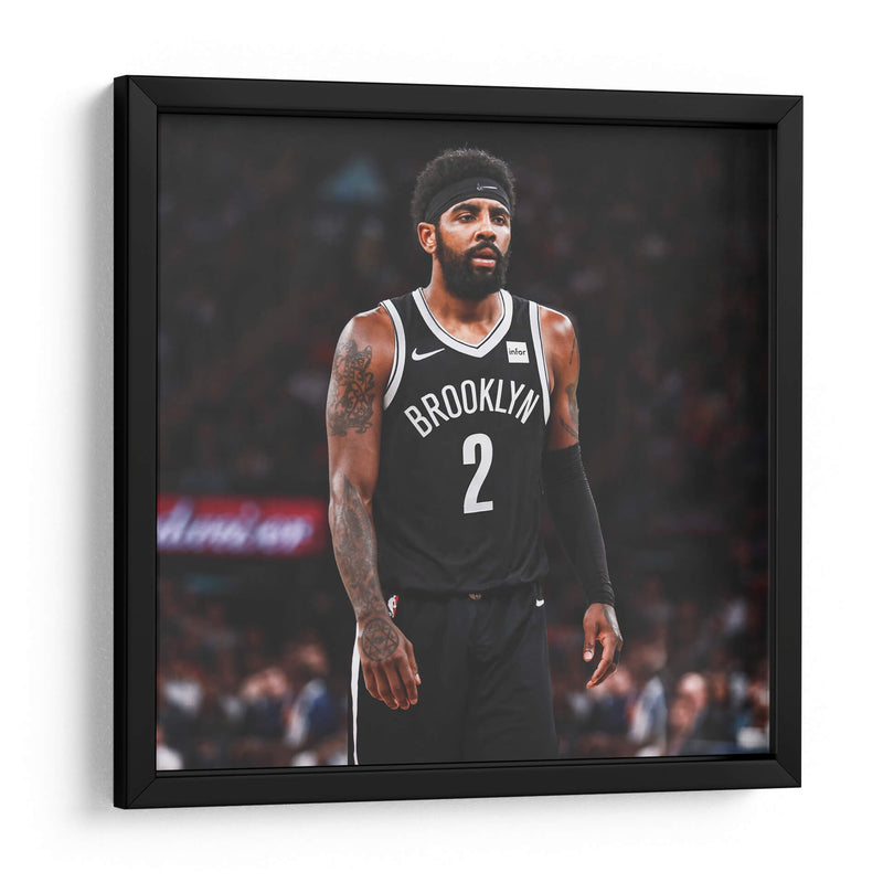 Kyrie Irving suspirando | Cuadro decorativo de Canvas Lab