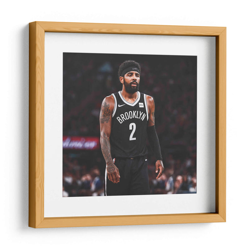 Kyrie Irving suspirando | Cuadro decorativo de Canvas Lab