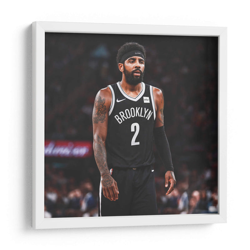 Kyrie Irving suspirando | Cuadro decorativo de Canvas Lab