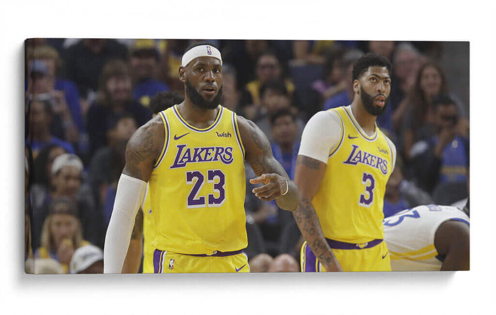Lebron in Lakers | Cuadro decorativo de Canvas Lab