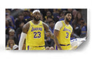 Lebron in Lakers | Cuadro decorativo de Canvas Lab