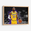 Lebron James Lakers | Cuadro decorativo de Canvas Lab