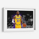 Lebron James Lakers | Cuadro decorativo de Canvas Lab