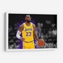 Lebron James Lakers | Cuadro decorativo de Canvas Lab