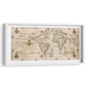 Mapamundi de Domingos Teixeira | Cuadro decorativo de Canvas Lab