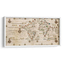 Mapamundi de Domingos Teixeira | Cuadro decorativo de Canvas Lab