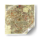 Mapamundi de Ebstorf | Cuadro decorativo de Canvas Lab