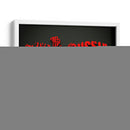 Mapamundi rojo | Cuadro decorativo de Canvas Lab