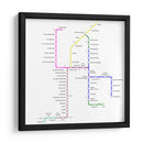 Metro de Amsterdam, Holanda | Cuadro decorativo de Canvas Lab