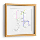 Metro de Amsterdam, Holanda | Cuadro decorativo de Canvas Lab