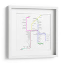 Metro de Amsterdam, Holanda | Cuadro decorativo de Canvas Lab