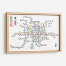Metro de Beijing | Cuadro decorativo de Canvas Lab