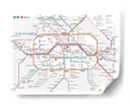 Metro de Berlín | Cuadro decorativo de Canvas Lab