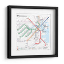Metro de Boston - MBTA | Cuadro decorativo de Canvas Lab
