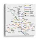 Metro de Bucarest, Rumania | Cuadro decorativo de Canvas Lab