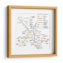 Metro de Bucarest, Rumania | Cuadro decorativo de Canvas Lab