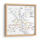 Metro de Bucarest, Rumania | Cuadro decorativo de Canvas Lab