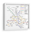Metro de Bucarest, Rumania | Cuadro decorativo de Canvas Lab