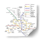 Metro de Bucarest, Rumania | Cuadro decorativo de Canvas Lab