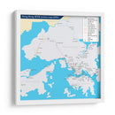 Metro de Hong Kong hacia 2016 | Cuadro decorativo de Canvas Lab